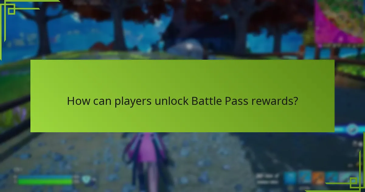 How can players unlock Battle Pass rewards?