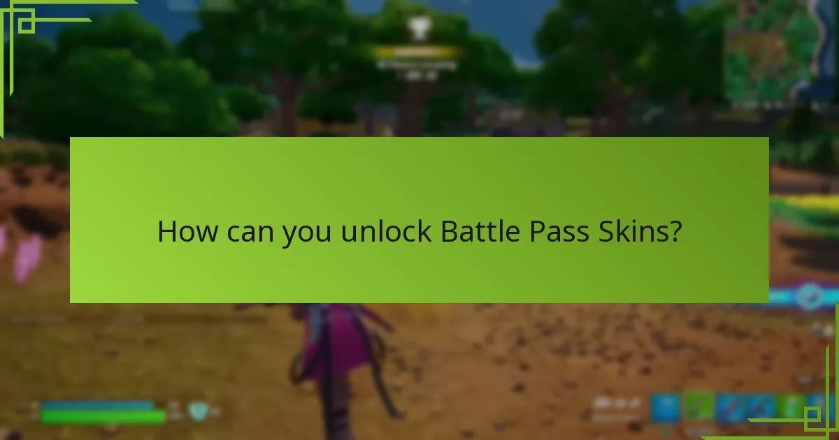 What customization options are available for Battle Pass Skins?
